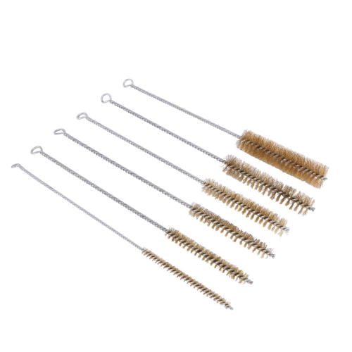 6 Pcs Brass Tube Cleaning Brush Wire Brush Set 1