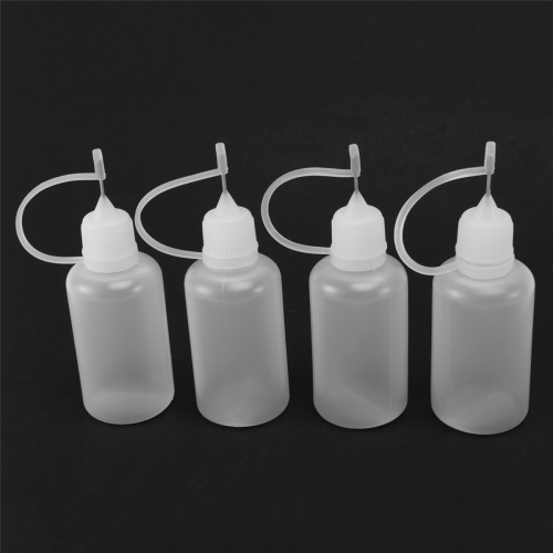 20 Pcs Tip Applicator Bottle, Empty Applicator Glue Bottle 30Ml 2