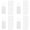 100PCS 15Ml Squeezable Dropper Bottles Eye Liquid Dropper Refillable 1