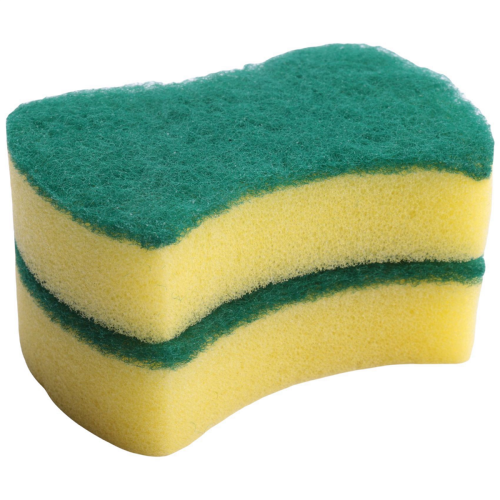 40 PCS Cleaning Scrub Sponge for Kitchen Tableware Bathroom Car Wash 2