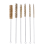 6 Pcs Brass Tube Cleaning Brush Wire Brush Set 3