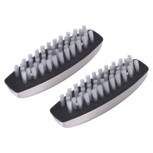 2 Pcs Stainless Steel Hand Wash Brushes,for Cleaning Nails,Hand