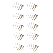 6 Pcs Brass Tube Cleaning Brush Wire Brush Set
