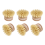 6 Pcs Replacement Brush Heads Wooden Cleaning Dish Brush Kitchen 2