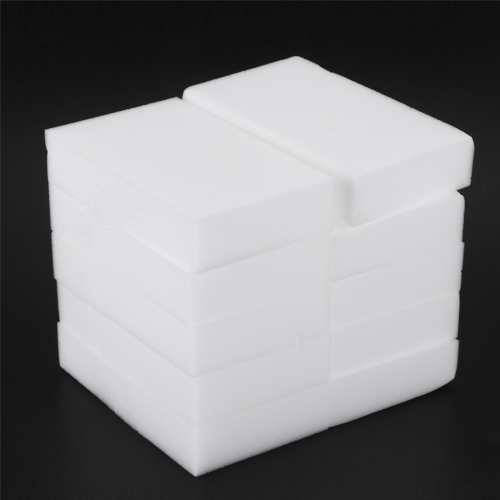 100x60x20mm 10pcs Magic Sponge Eraser Melamine Cleaner-white 1