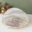 Hand-Woven Food Tent Basket Tray Fruit Vegetable Bread Storage Basket 7