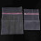 Set of 4 Coarse Mesh Laundry Bag with Zip Closure 6