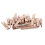 Wooden Clothes Pins Pegs Hanging Clips 24 Pcs 2