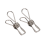 24 Pcs Stainless Steel Wire Clip, Multi-Function Clip, Utility Clip 2