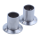 Wardrobe 25mm Tube Stainless Steel Rail Rod End Support Bracket 2pcs 2