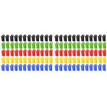 60 Sock Clips for Washing Machine and Dryer, Sock Clips