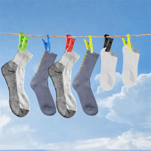 60 Sock Clips for Washing Machine and Dryer, Sock Clips 2