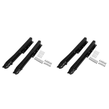 2Pcs 12Inch Folding Shelve Heavy Duty Metal Shelving Support Bracket