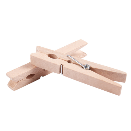 Wooden Clothes Pins Pegs Hanging Clips 24 Pcs 2