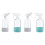 Glass Bottles with Silicone Sleeve, for Cleaning Solutions 1