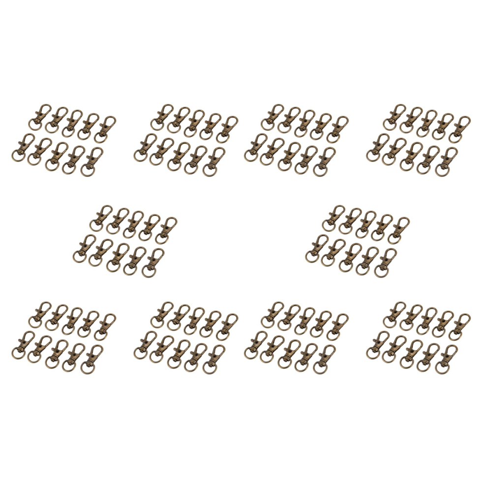 10Pcs Metal Clasp Swivel Trigger Clips Snap Hooks Copper 4711671271304
