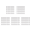 40 Pack Sublimation Keychain Blank Double Sided Heat Transfer Blank 1