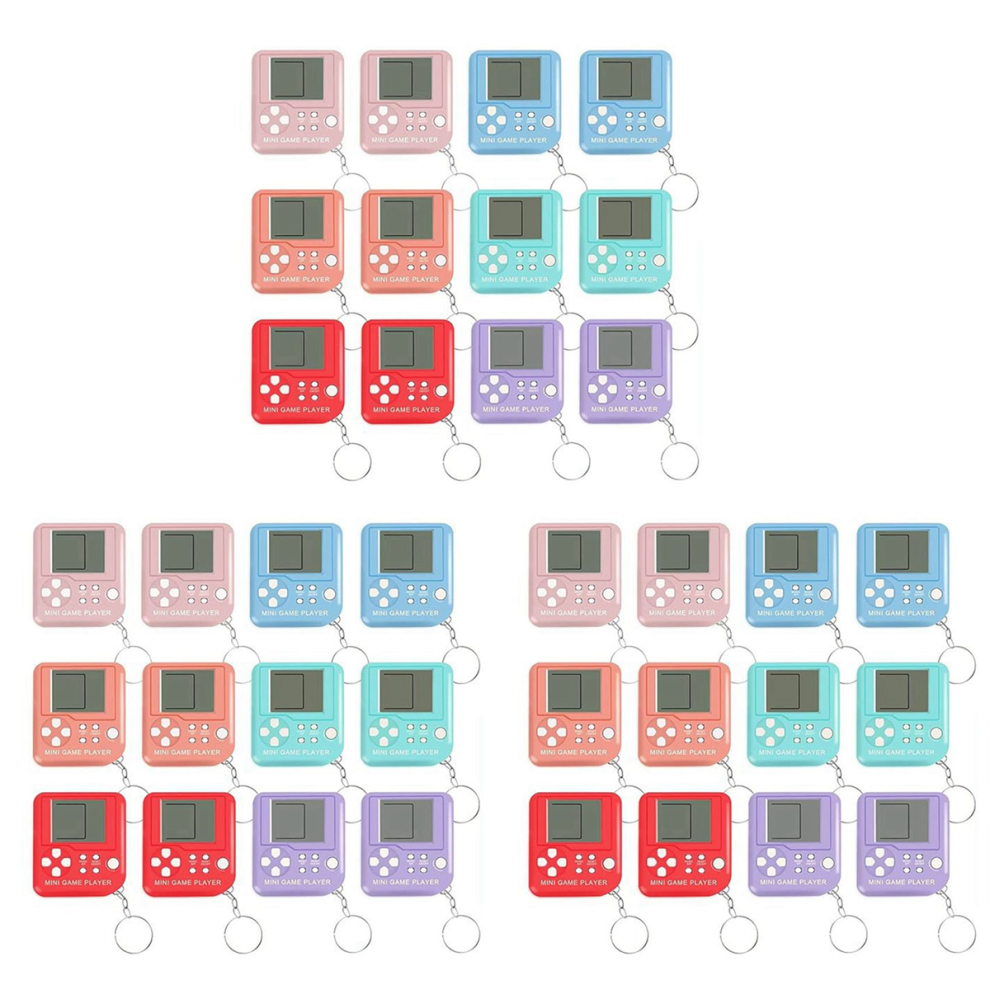 12Pcs Party Favors Keychains for Kids Video Game Keychains-image-OPC-PJ8ZZJ9-NEW