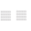40 Pack Sublimation Keychain Blank Double Sided Heat Transfer Blank 1