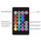 Lumière LED submersible RGB avec télécommande IP68 3xAAA 4