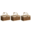 Bamboo Basket Natural -Friendly Woven Basket Bamboo Picnic Basket 1