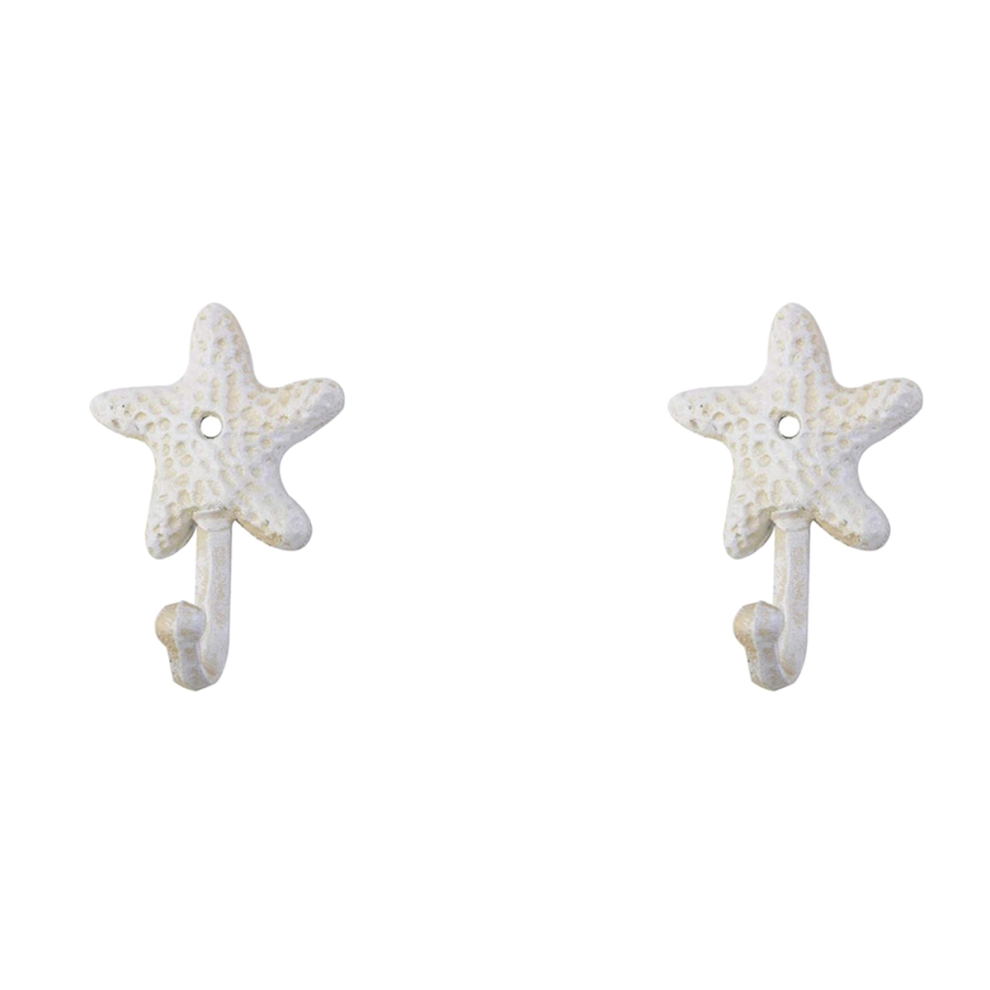 Starfish Cast Iron Decorative Wall Hooks Towels Hooks Metal Hooks-image-OPC-PJ8ZZXB-NEW