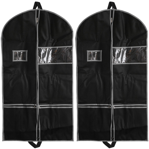 2 Pack for Storage Travel Nonwoven Fabric Dress Bag 2