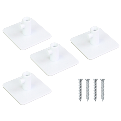 Stand Mixer Attachment Holders 4 Pack Storage Organizer, with Screws 1