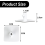Stand Mixer Attachment Holders 4 Pack Storage Organizer, with Screws 7