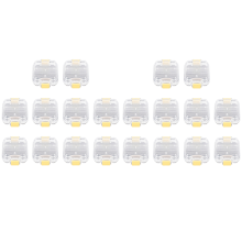 10Pcs Plastic Denture Tooth Box