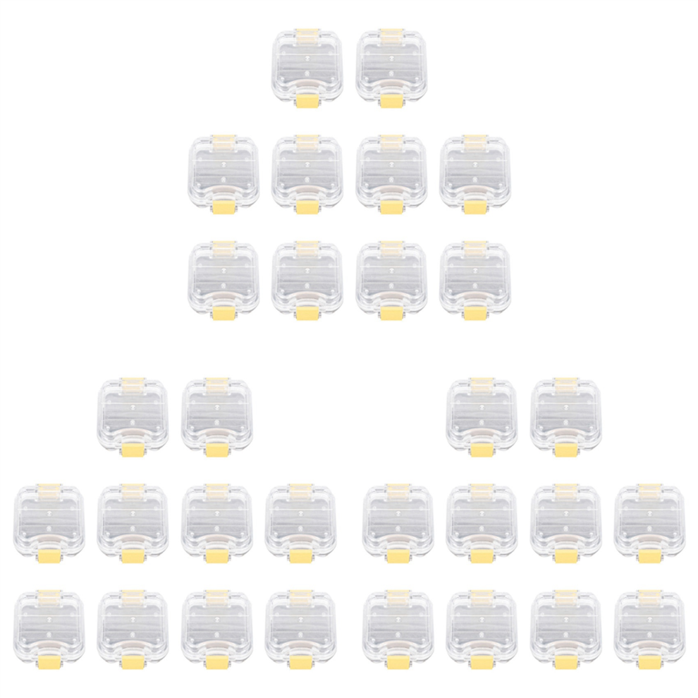 10Pcs Plastic Denture Tooth Box