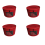 Hat Box Organizer Round Travel Hat Boxes Foldable Hat Storage Bag D 1