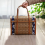 Picnic Woven Basket Wicker Storage Handle Foldable Bamboo Basket A 6