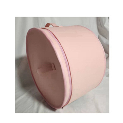 Hat Box Organizer Round Travel Hat Boxes Foldable Hat Storage Bag C 2