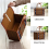 Picnic Woven Basket Wicker Storage Handle Foldable Bamboo Basket B 3