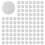 100Pcs 21mm Plastic Coin Capsules Box Storage Clear Round 1