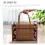 Picnic Woven Basket Wicker Storage Handle Foldable Bamboo Basket B 2