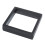 Square 3D Albums Floating Frame Jewelry Display Case,9X9cm(With Base) 3