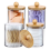 Qtip Holder, Bathroom Organizer Accessories for Cotton Ball,Floss 2