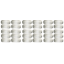 10Pcs Scuba Diving Weight Belt Slide Keeper Ring Webbing Harness Belt