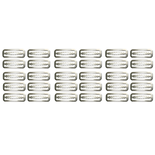 10Pcs Scuba Diving Weight Belt Slide Keeper Ring Webbing Harness Belt