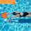 Blue EVA Back Float Kickboard Training Plate for Adult Children 5