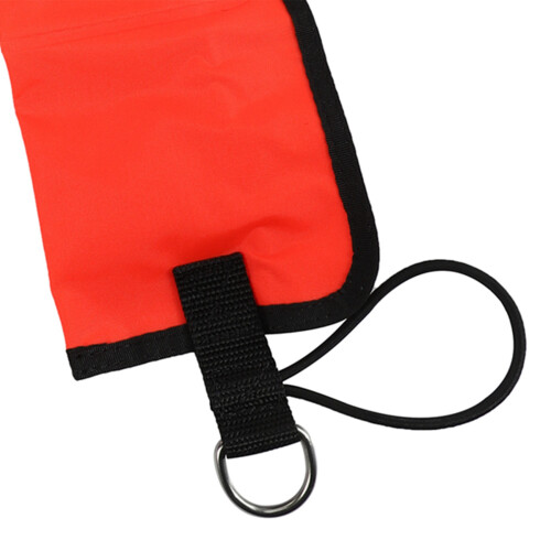 1M Scuba Diving Inflatable Float Signal Tube Sausage,Red 2