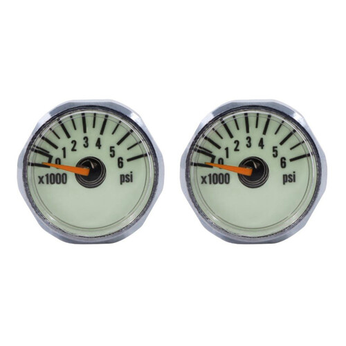 Scuba Diving Bottle Pressure Gauge 7/16Inch-20UNF Threads