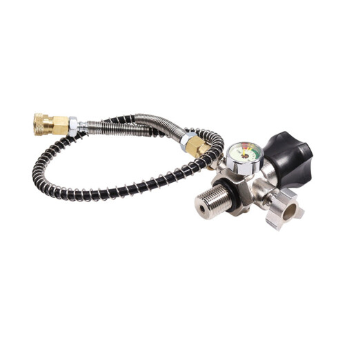 M18X1.5 Thread 4500Psi SCBA Valve Regulator Fill Station Hose for PCP 1