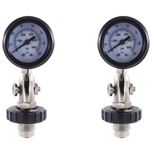 New DIN Air Tank Pressure Checker for Scuba Diving with Handle