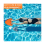 Orange EVA Back Float Kickboard Training Plate for Adult Children 4