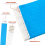 500 Pcs Paper Wristbands Neon Event Wristbands (Blue) 2