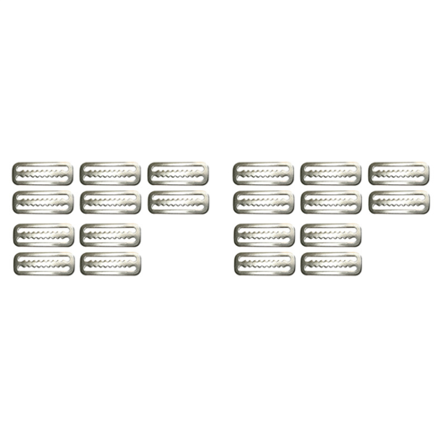 10Pcs Scuba Diving Weight Belt Slide Keeper Ring Webbing Harness Belt