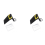 2X Scuba Diving Cutting Special Knife Line Cutter Underwater, Yellow 1
